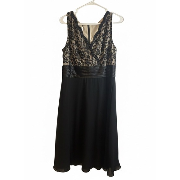 Dresses & Skirts - Patra Black Lace Dress size 14 ptp 20
